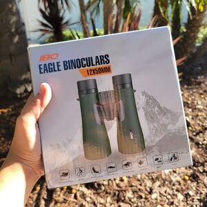 12x50 UHD Binoculars for Adults High Powered with Upgraded Phone Adapter - Large